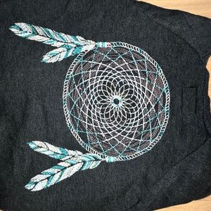 American Eagle Zip Up Dreamcatcher Sweatshirt